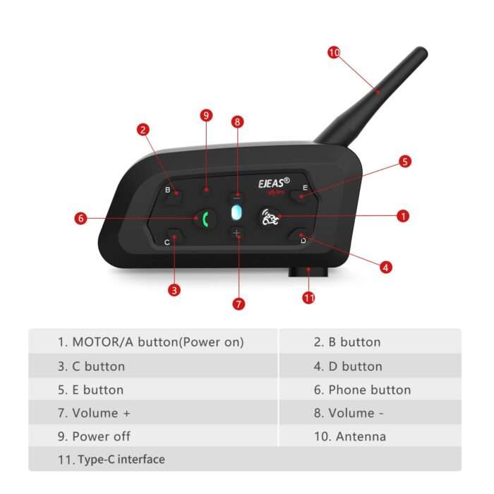 EJEAS V6 INTERCOM